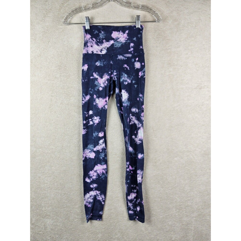 Lululemon Women’s High Rise Athletic Leggings Tie Dye Size 2